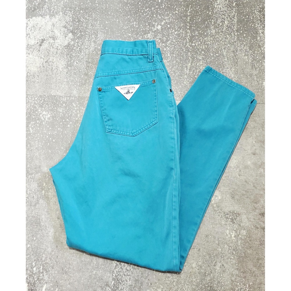 Vintage Northern Reflections Women's Teal Pants